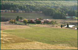 three falls farm in autumn